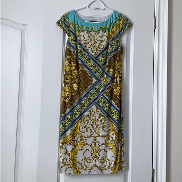 Bright and beautiful dress by Joseph Ribkoff - Picture 1 of 4